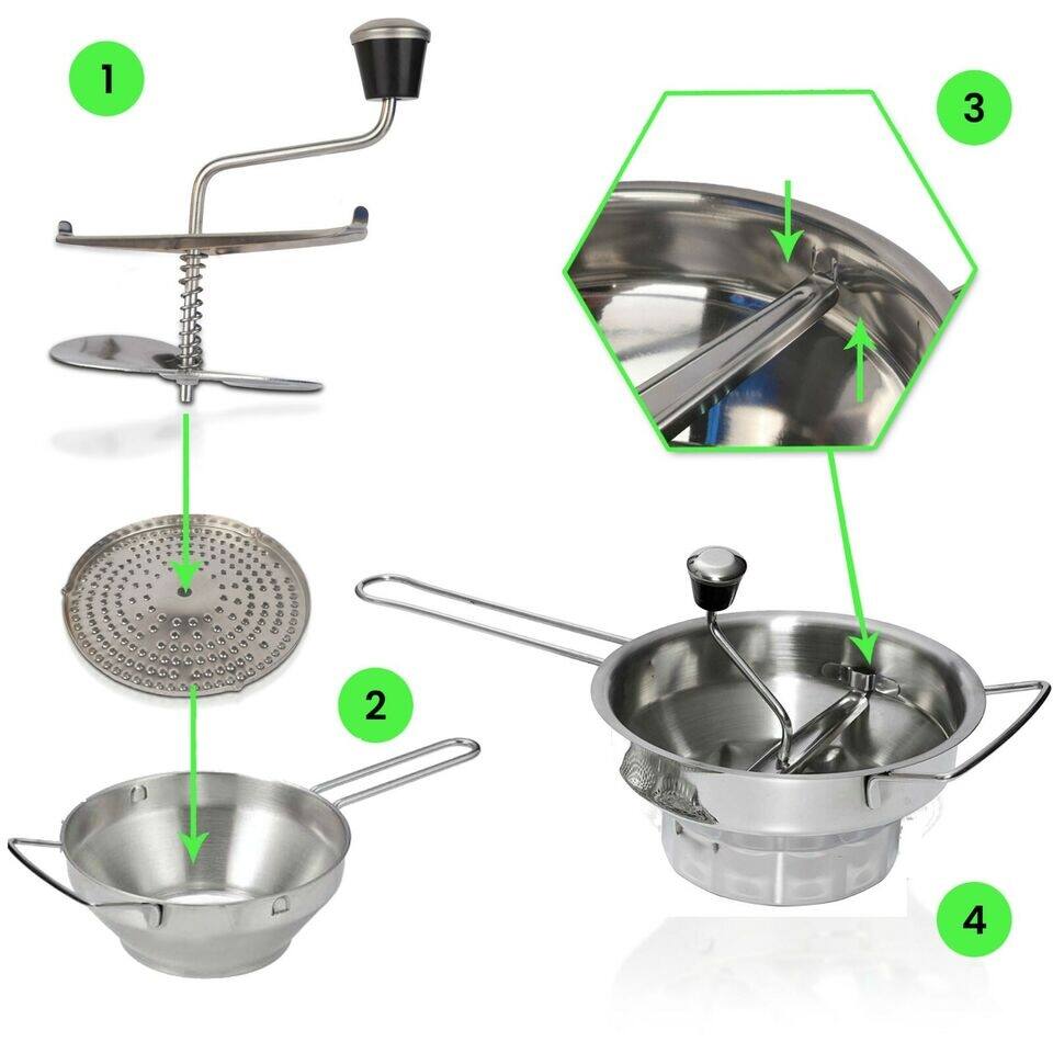 Stainless Steel Kitchen Food Mill